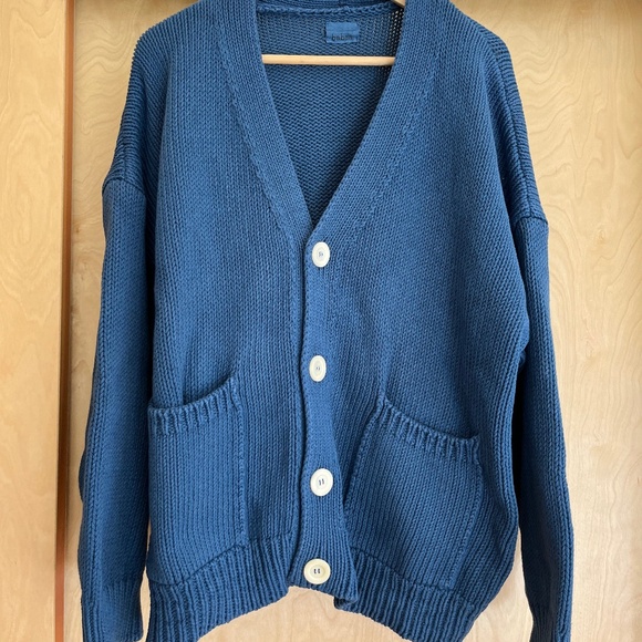 No 16 Deep ocean cardigan - Picture 1 of 5